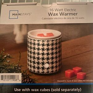 Mainstays Houndstooth Electric Wax Warmer
